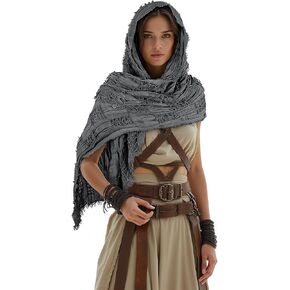 VZQI DUNE COSTUME DESERT WASTERLAND SHAWER CLOAK مع بروش - كتف متعدد الأغراض ل COSPLAY & HALOWEEN in Kuwait