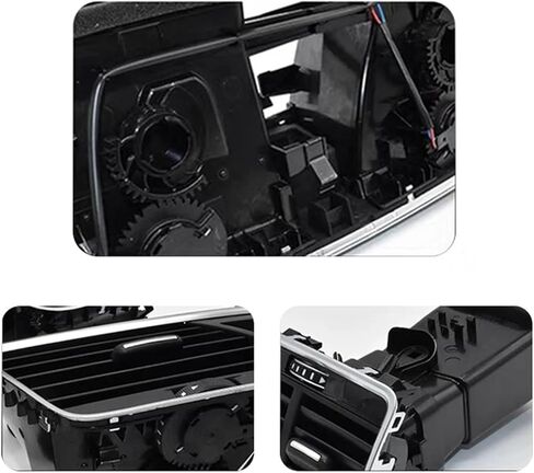 Compatible for Audi Q3 2013 2014 2015 2016 2017 2018 8UD820951 Car Front Dashboard Center Console Air Conditioning Outlet(Right 1pcs) in Saudi Arabia