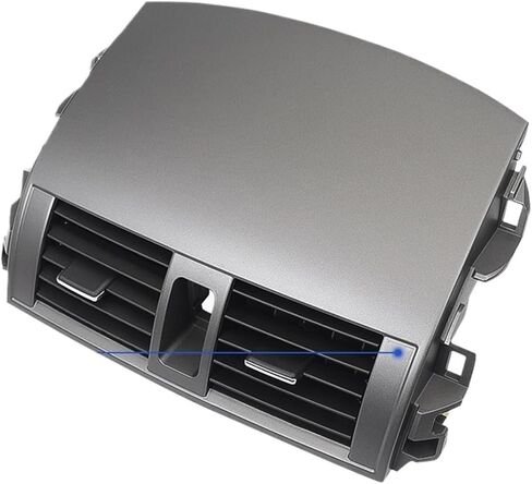 مركز تنفيس الهواء A/C Center A/C متوافق مع تويوتا كورولا 2008-2013 غطاء لوحة مخرج تكييف 55663-02060 55670-02160 in Saudi Arabia