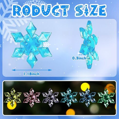 240 Pcs Christmas Acrylic Star Translucent Crystals Gems Xmas 3D Star Shaped Gems for Vase Filler Ice Rocks,Table Scatter, Party Wedding Arts Crafts Decoration (Red/Green/Gold/Transparent) in Saudi Arabia