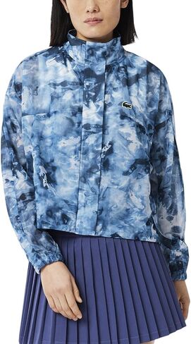 Lacoste Women's Sport Lightweight Crocodile Print Tennis Jacket in Saudi Arabia