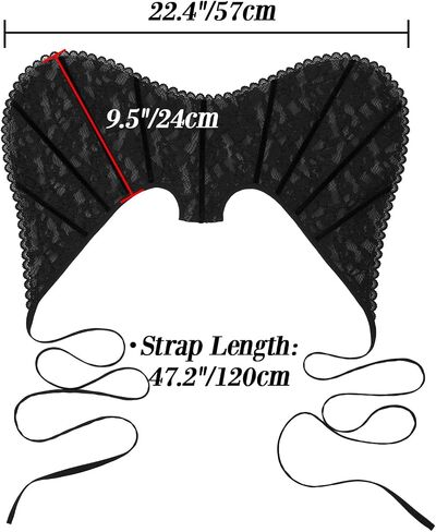 Dazcos Womens Vampire Stand up jolar Victorian Gothic Queen Neck Twhice for Halloween Cosplay in Saudi Arabia
