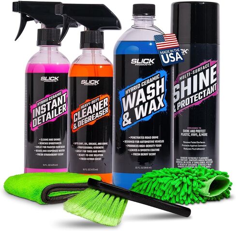 حزم مبتذات منتجات Slick للسيارات والشاحنة والدراجات النارية و UTV والدراجة الترابية ، جنبًا إلى جنب ، ATV ، شاحنة على الطرق الوعرة ، الجيب ، القارب ، التزلج على الجليد ، ووتر ، دراجة جبلية ، وأكثر من ذلك (حزمة بداية الطرق الوعرة) in Kuwait