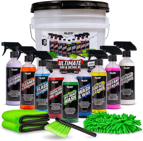 حزم مبتذات منتجات Slick للسيارات والشاحنة والدراجات النارية و UTV والدراجة الترابية ، جنبًا إلى جنب ، ATV ، شاحنة على الطرق الوعرة ، الجيب ، القارب ، التزلج على الجليد ، ووتر ، دراجة جبلية ، وأكثر من ذلك (حزمة بداية الطرق الوعرة) in Kuwait