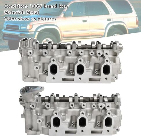 يسار+رأس أسطوانة يمين ل Toyota 4runner Pickup 1988-1995 3.0L SOHC 3VZE 11101-65011 11101-65021 in Kuwait