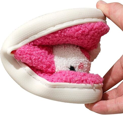Slippers for Women Men Warm Fuzzy Cozy Slippers Anti-Slip House Indoor Outdoor Shoes in Saudi Arabia
