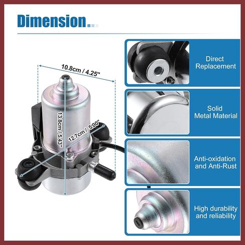 مكابح مكابح فراغ مضخة لشيفروليه كروز إمبالا ماليبو لـ Cadillac CTS XTS لـ Buick for Volvo C30 S40 C70 XC90 Brake Booster Pump Assigbly 20804130 20939309 استبدال الأجزاء in Saudi Arabia