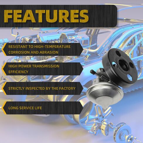 مضخة فراغ Dasbecan 904-862 مع نوبات البكرة لعام 1995-2020 ISUZU NPR-HD NPR L96 LQ4 LY6 L31 L05 3.0L 3.9L 4.8L 5.2L 5.7L 6.0L GAS V8 L4 استبدال# 8972410351 ، 97241035 ، 8-97241-0351 in Saudi Arabia