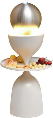 غرفة المعيشة في الهواء الطلق ضوء الزخارف الفاخرة المتدفقة ، خزانة تلفزيون داخلي ، طاولة القهوة ، زخرفة الأرضية ، نافورة فنغ شوي (GRIS) in Kuwait