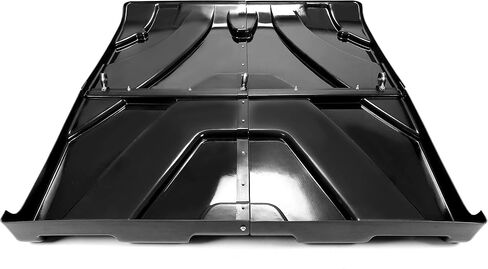 Hecasa Hard Roof Top متوافق مع 2013+ Polaris Ranger XP 900 XP 1000 Diesel/ 2015-2016 XP 570 PRO-FIT Black Blastic 2 قطعة سقف in Saudi Arabia