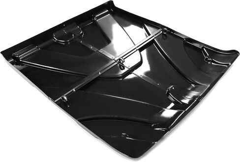 Hecasa Hard Roof Top متوافق مع 2013+ Polaris Ranger XP 900 XP 1000 Diesel/ 2015-2016 XP 570 PRO-FIT Black Blastic 2 قطعة سقف in Saudi Arabia