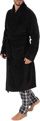 Van Heusen mens Comfort Soft Fleece Robe in Kuwait