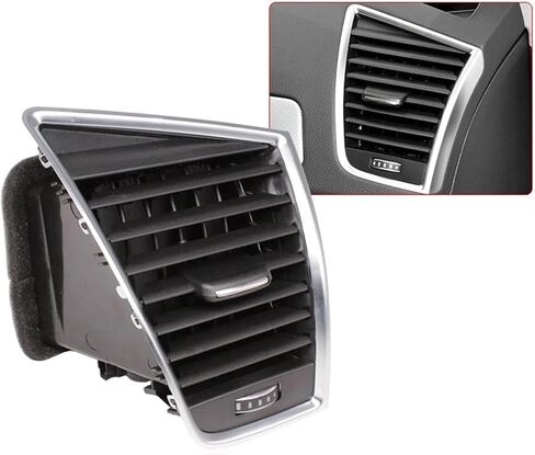 Compatible for Audi Q5 2009-2017 Front Air Conditioning Outlet Center Armrest Air Vent Assembly 8R1820901 8R1820902 8R1820951C(L Side) in Saudi Arabia