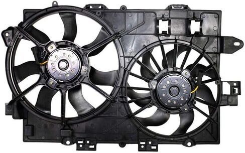 Cooling Fan for Chevy for Equinox 2006-2008,for Pontiac for Torrent 2006-2008 Pns 2pc Male-Connector Type with Shroud 683058098801 in Saudi Arabia