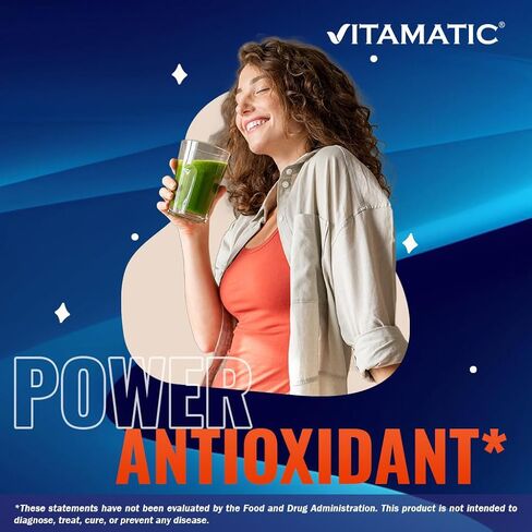 Vitamatic Alpha Lipoic Acid 1200mg Per Serving, 120 Capsules - Gluten Free, Vegetarian Capsules, Soy Free & Non-GMO in Saudi Arabia