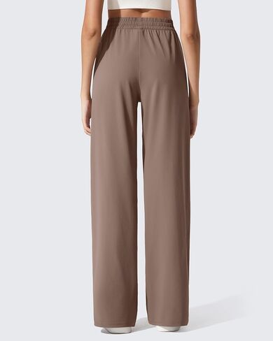 G4Free Womens Lightweight Track Pant مع جيوب عريضة الساقين الركض سراويل السراويل غير الرسمية in Kuwait