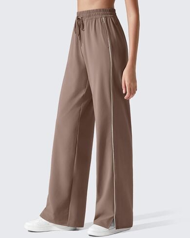 G4Free Womens Lightweight Track Pant مع جيوب عريضة الساقين الركض سراويل السراويل غير الرسمية in Kuwait