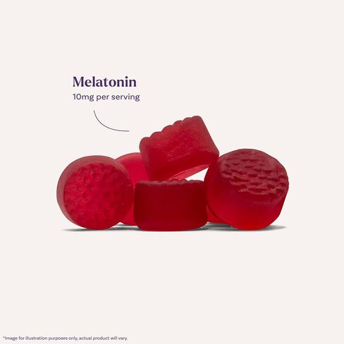 Natrol Melatonin Gummies, Sleep Support, 190 Strawberry-Flavored Adult Melatonin Gummies, 10 mg Sleep Aids for Adults in Saudi Arabia