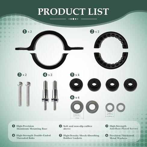 CHR03A0 UPGRADE DRIVWAND CENTER CANTER CARRIER متوافق مع Dodge WD Durango 3rd Gen 2011-2023 ، متوافق مع Jeep WK2 Grand Cherokee 4th Gen 2011-2023 استبدال 52853646ae 52853646AC in Kuwait