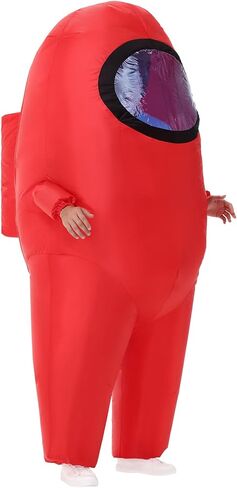 Inflatable Costume for Adult,Halloween Costumes Funny Blow Up Space Suit Costumes,Cosplay Party Game Fans in Kuwait