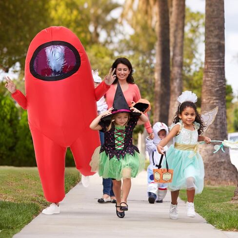 Inflatable Costume for Adult,Halloween Costumes Funny Blow Up Space Suit Costumes,Cosplay Party Game Fans in Kuwait