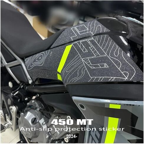 Fuel Tank Pads Stickers Model 2024 for CF&Moto 450MT MT450 CF 450 MT Motorcycle Tank Pad Protector Sticker Decal Gas Knee Tank Traction Pad Side in Saudi Arabia