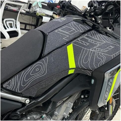 Fuel Tank Pads Stickers Model 2024 for CF&Moto 450MT MT450 CF 450 MT Motorcycle Tank Pad Protector Sticker Decal Gas Knee Tank Traction Pad Side in Saudi Arabia