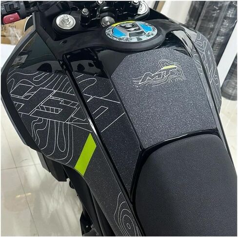 Fuel Tank Pads Stickers Model 2024 for CF&Moto 450MT MT450 CF 450 MT Motorcycle Tank Pad Protector Sticker Decal Gas Knee Tank Traction Pad Side in Saudi Arabia