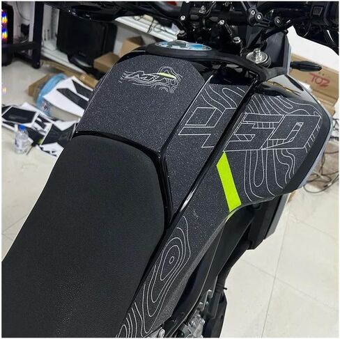 Fuel Tank Pads Stickers Model 2024 for CF&Moto 450MT MT450 CF 450 MT Motorcycle Tank Pad Protector Sticker Decal Gas Knee Tank Traction Pad Side in Saudi Arabia