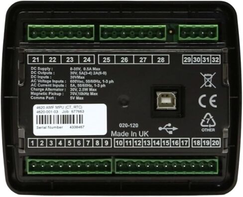 DSE4620 AMF MPU Automatic Power Failure Control Module Generator Parts Diesel Genset Controller DSE4620 in Saudi Arabia