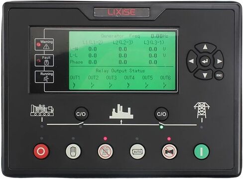 LXC7120 Auto Start Generator Controller Small Diesel Alternator Control Board Pannel Generator Part in Saudi Arabia