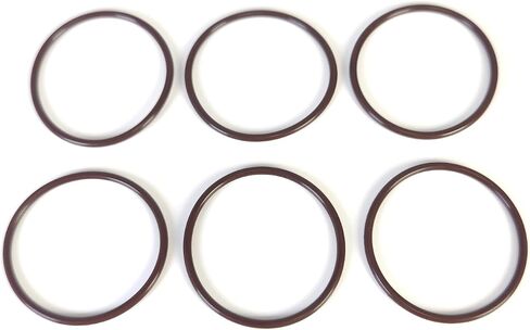 6pcs fkm Viton Or.01.40020 محرك مضخة الوقود عالية الضغط O-Ring Gasket 13517571363 لـ BMW N53 N54 N55 in Saudi Arabia