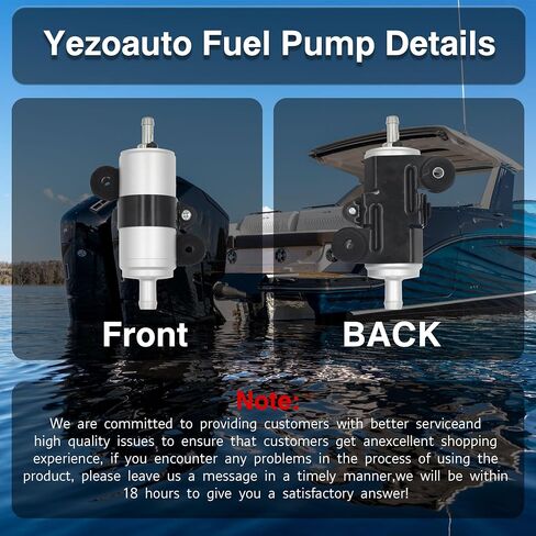 Inline/External EFI Fuel Pump Compatible with Kawasaki FD661D FD791D FD851D / Cub Cadet M60 M72 Replace OE 49040-2079 490402079 in Saudi Arabia