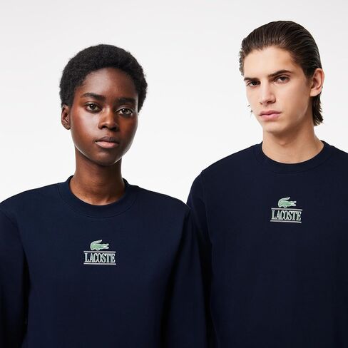 Lacoste Minimal Croc Crew Neck Sweatshirt in Saudi Arabia