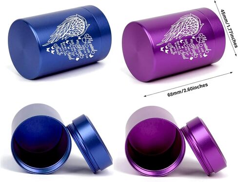 RIPFEVURN 4pcs Tree of Life Small Urns for Human Ashes 2.75 Inch Mini Butterfly Cremation Mini Urns for Ashes Adult Female Male Aluminum Keepsake Urns for Ashes Holder for Women Men in Saudi Arabia