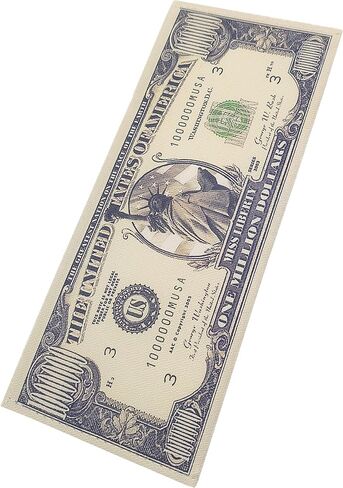 Large USD-1000000(One Million) Money Wallet, One Hundred Dollar Bill Printed Bi-Fold, 7.7" Funny Big Bucks Novelty, Credit Card Holder in Saudi Arabia