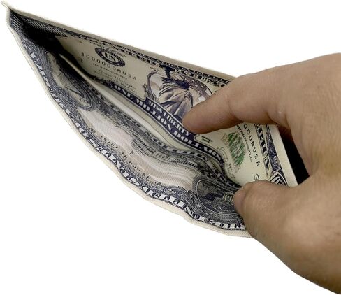 Large USD-1000000(One Million) Money Wallet, One Hundred Dollar Bill Printed Bi-Fold, 7.7" Funny Big Bucks Novelty, Credit Card Holder in Saudi Arabia