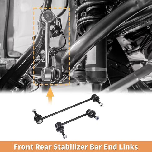 X AUTOHAUX 4pcs Front Rear Sway Bar Links Stabilizer Link Kit for Mazda 6 2014-2018 for Mazda CX-5 2013-2018 Suspension Kit No.K750670/K750671/K80296 in Saudi Arabia