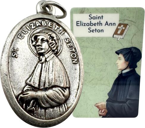 Westmon Works St Elizabeth Ann Seton Medal Medallion الإيطالية مع الولايات المتحدة in Saudi Arabia