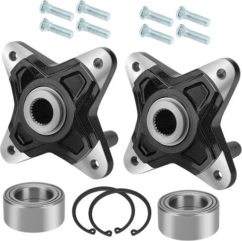 M MATI 2PCS محاور العجلات الخلفية ومجموعة المحامل لـ Polaris RZR 900 XP 4 2011-2013 RZR 900 4 E-PS 2011-2014 5137278 3514699 in Kuwait