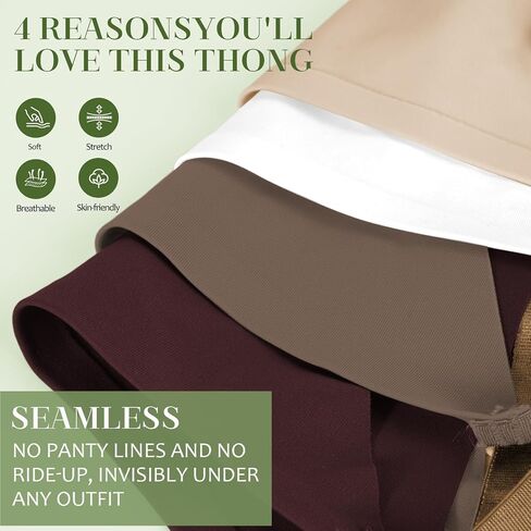 5 حزمة G -string Thongs Women - Seamfless Sexy Dexy Defer in Saudi Arabia