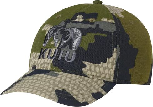 Kuiu Kids Icon Hat - Camo & Solid Colors ، Cordura Front ، Mesh Back ، Snapback Cap (تتراوح أعمارهم بين 3 و 7) in Kuwait