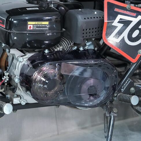 JMCHstore Black Smoke Clear Torque Converter Cover Compatible with 30 Series CVT for Trailmaster MB200 Hurricane 200X PRO Monster Dog II Mini Bike Parts in Saudi Arabia