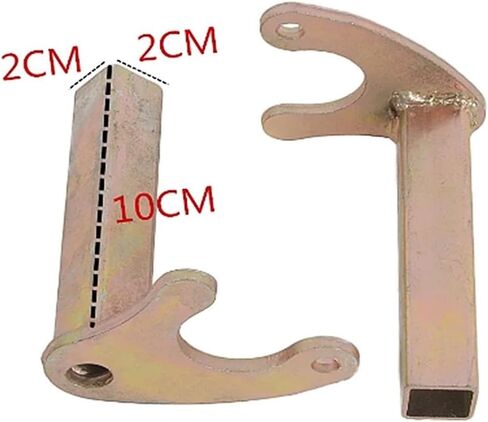 1 Pair Motorcycle Bike Stands Wheel Support Frame Stand Swing Arm Lift Tripod Hooks Hook Fork U-style & Rubber L Type(L-style) in Kuwait