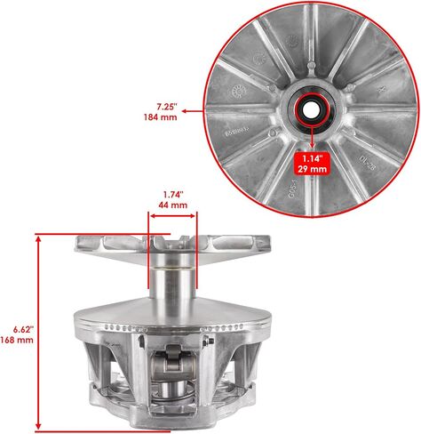 Powersports Replacement Parts for Primary Drive Clutch & Bolt For Polaris Ranger 700 08-09 Crew 700 09 XP 700 2008 Mod-C33C-18917 in Saudi Arabia