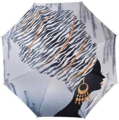 Queens with Attitude (Q.W.A.) -"Reign Goddess" - Rain Umbrella (Folding) in Saudi Arabia