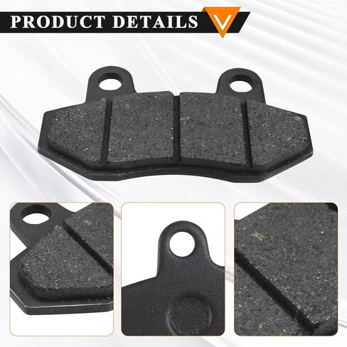 PRO BAT Disc Brake Pads Shoes for 50cc 110cc 125cc 150cc 200cc 250cc Scooter Moped Pit Bike ATV Motorcycle Pack of 2 in Saudi Arabia