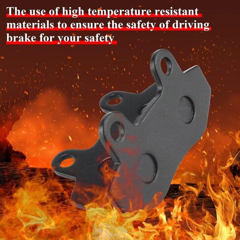 PRO BAT Disc Brake Pads Shoes for 50cc 110cc 125cc 150cc 200cc 250cc Scooter Moped Pit Bike ATV Motorcycle Pack of 2 in Saudi Arabia