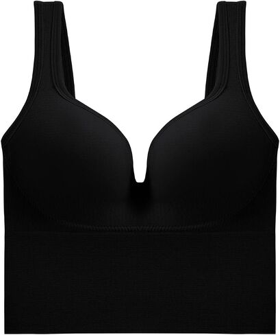 Shapewear Tummy Control Tank Tops for Women Compression Camisole Tanks V-Neck Cami Shirts Top Underwire Bras for Women in Saudi Arabia