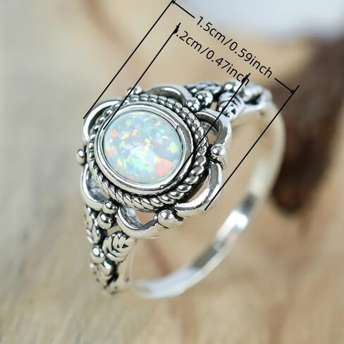 White Gold Plated Cubic Zirconia Vintage Boho Style Inlaid Hollow Braided Statement Ring Personalized Accessory Ideal for Women's Daily Casual Wear Party Holiday Anniversary Love Jewelry Gift in Saudi Arabia